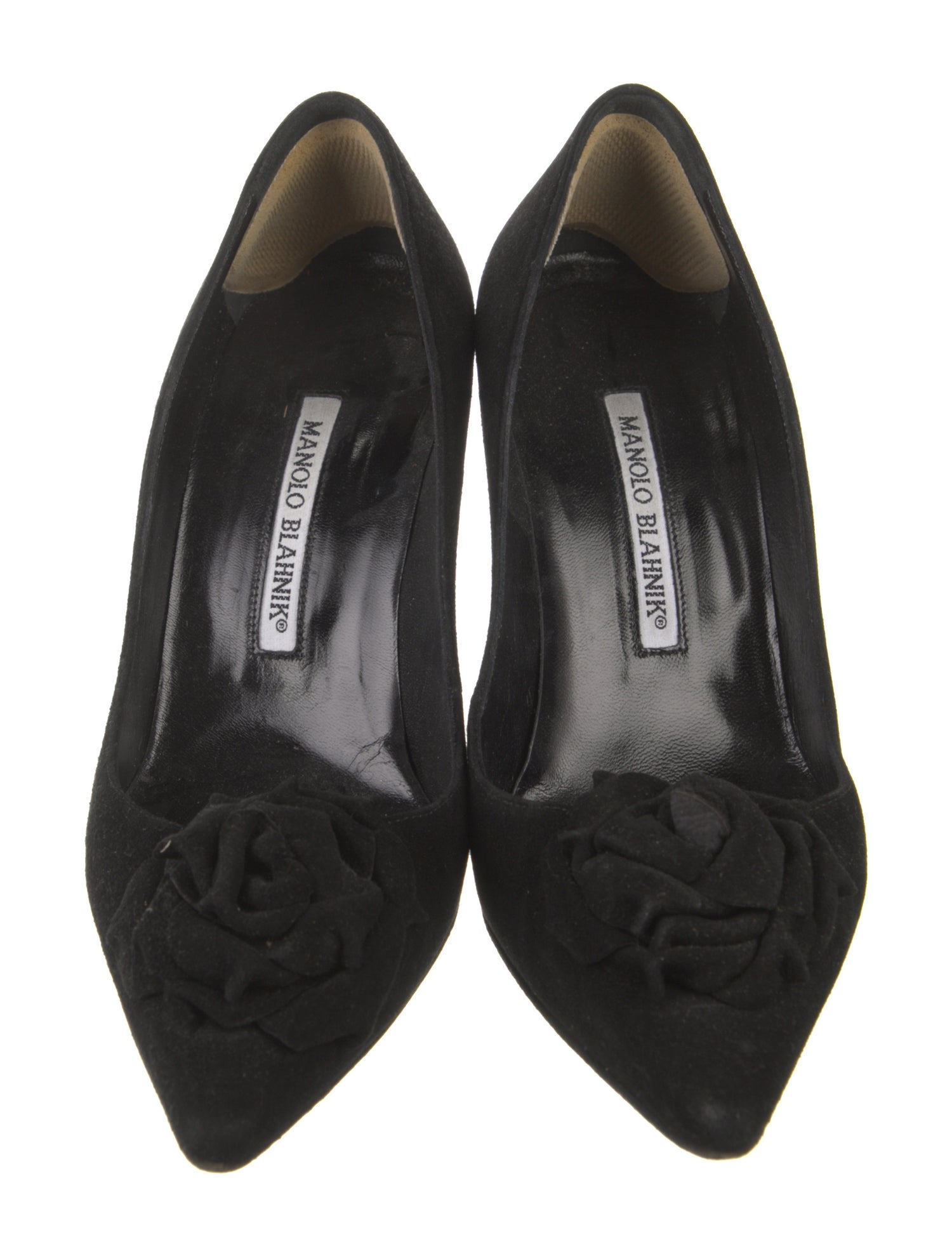 Manolo Blahnik Suede Pumps