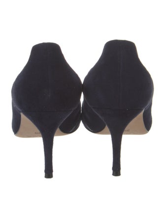 Manolo Blahnik Suede Pumps