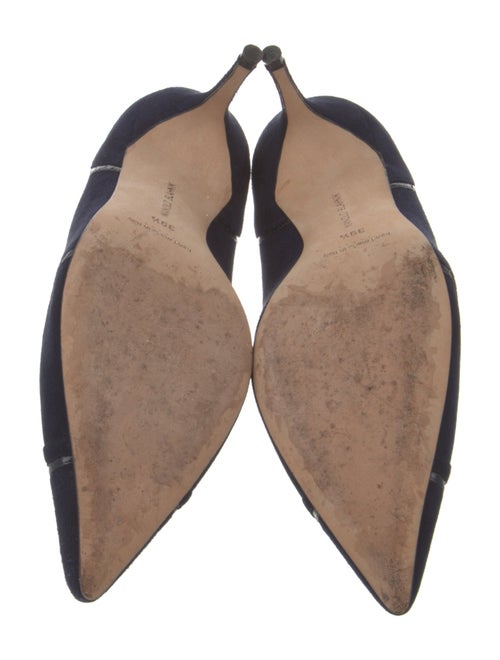 Manolo Blahnik Suede Pumps