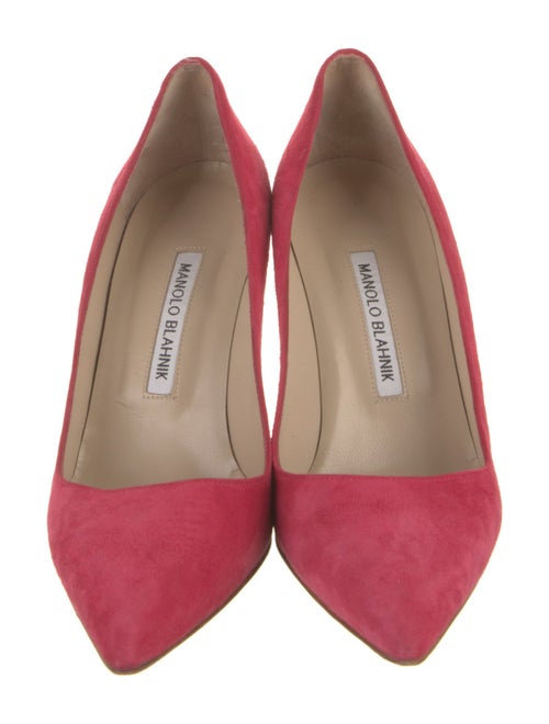 Manolo Blahnik Suede Pumps