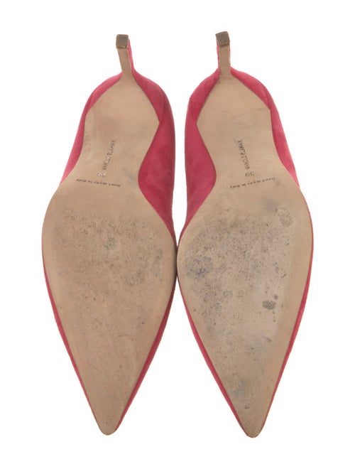 Manolo Blahnik Suede Pumps