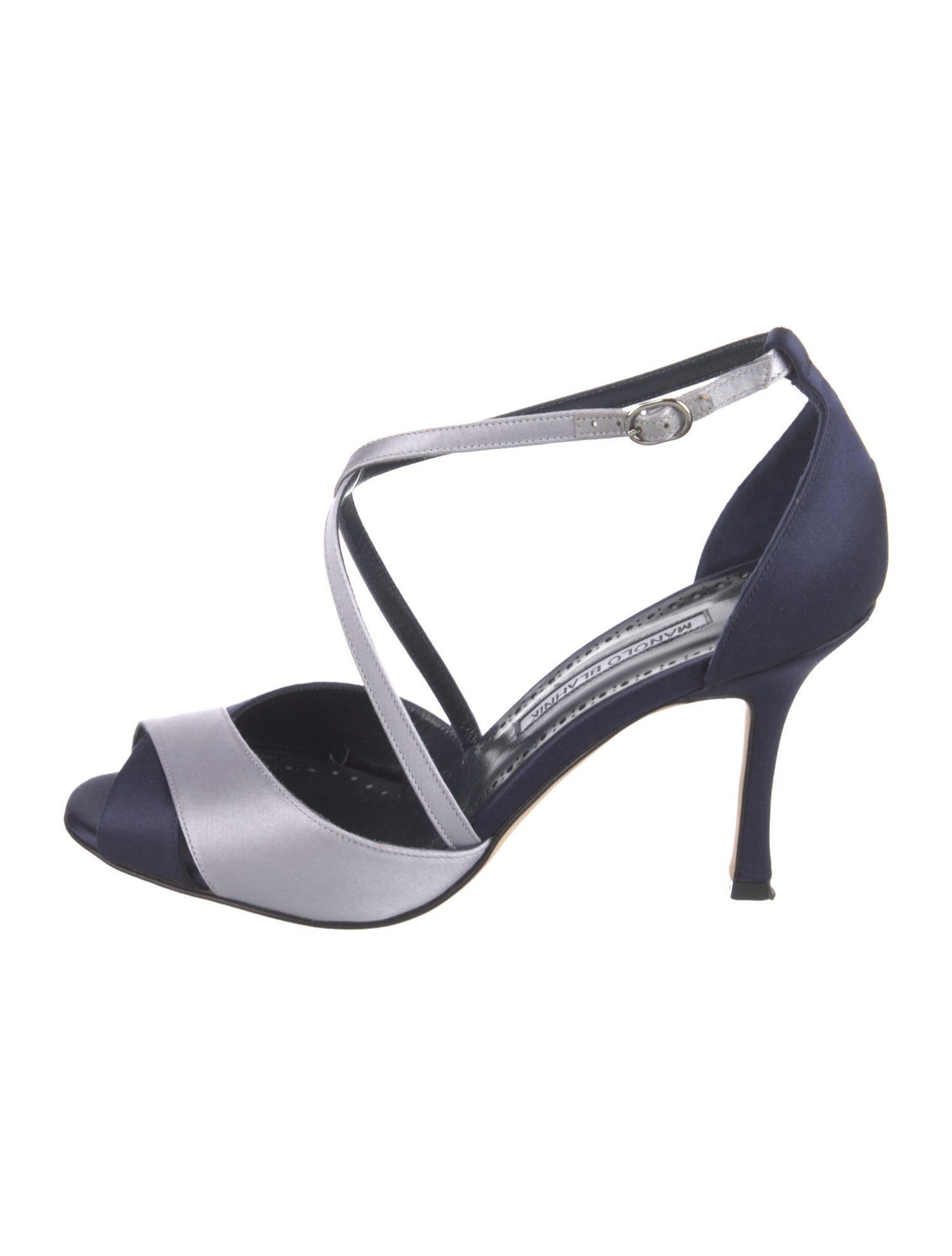 Manolo Blahnik Patent Leather D'Orsay Pumps