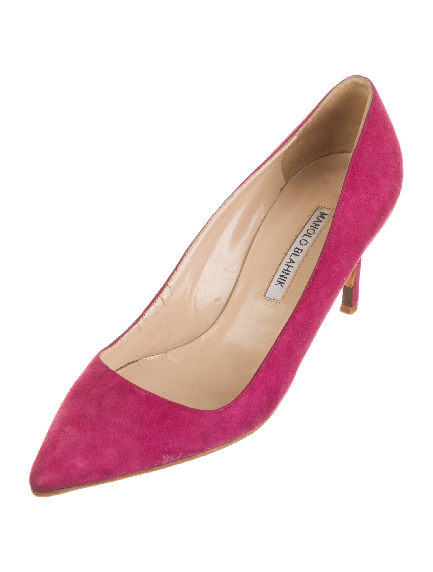 Manolo Blahnik Suede Pumps