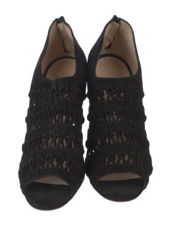 Manolo Blahnik Suede Pumps