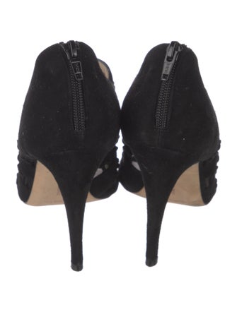 Manolo Blahnik Suede Pumps