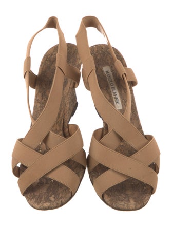 Manolo Blahnik Slingback Sandals