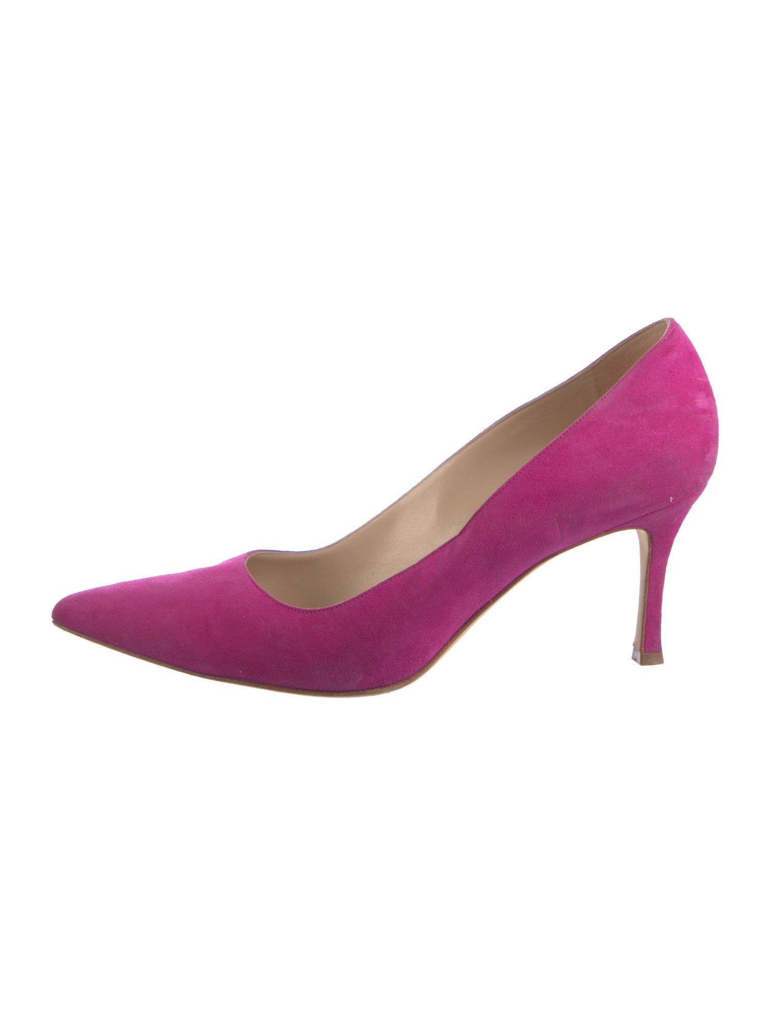 Manolo Blahnik Suede Pumps