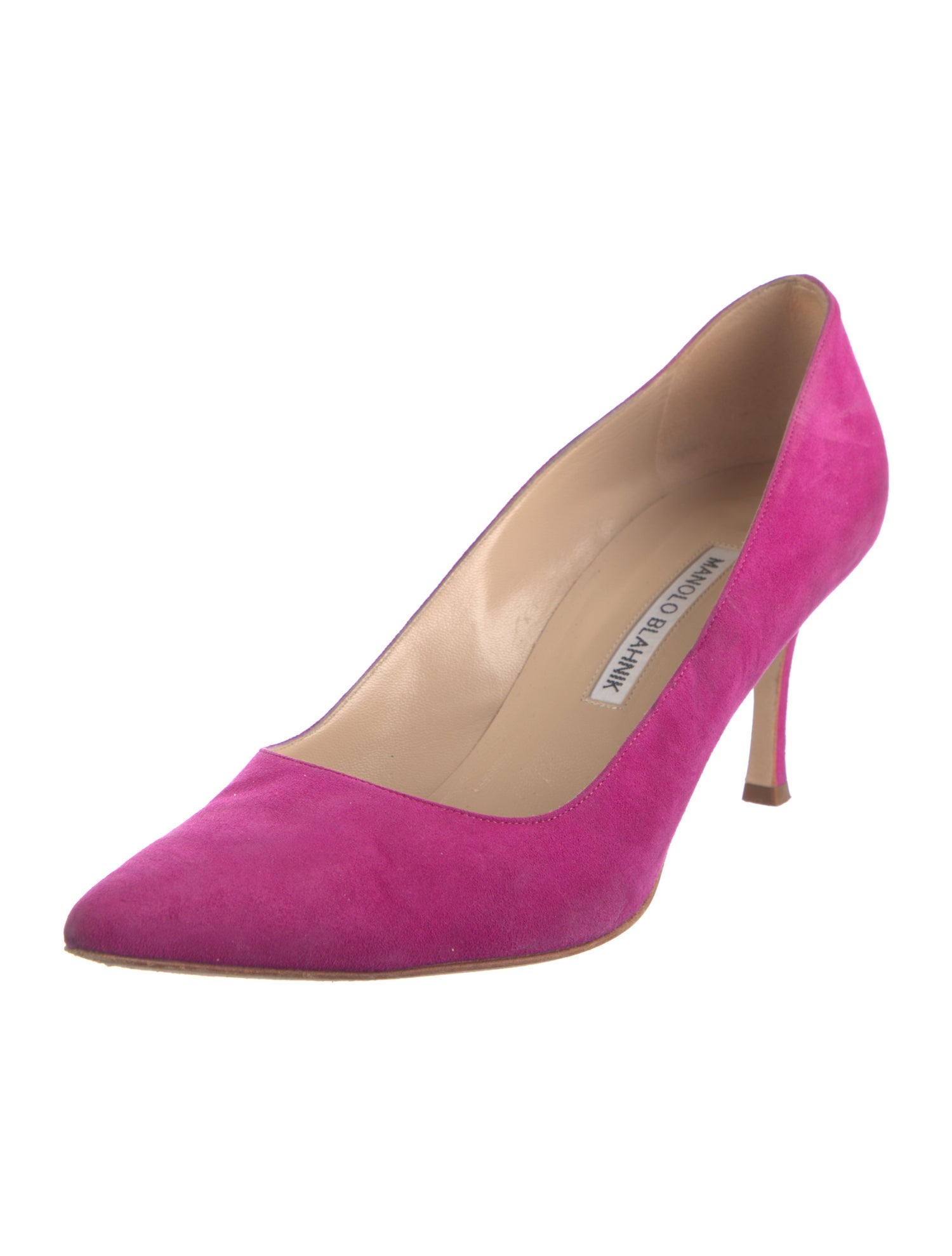 Manolo Blahnik Suede Pumps