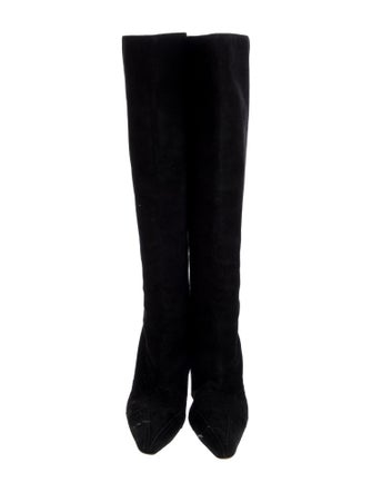 Manolo Blahnik Suede Boots
