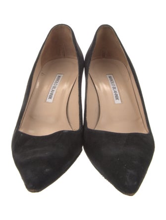 Manolo Blahnik Suede Pumps
