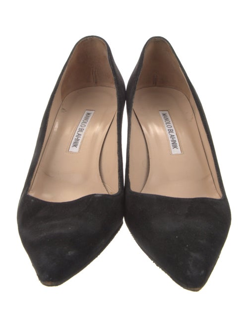 Manolo Blahnik Suede Pumps