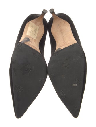 Manolo Blahnik Suede Pumps