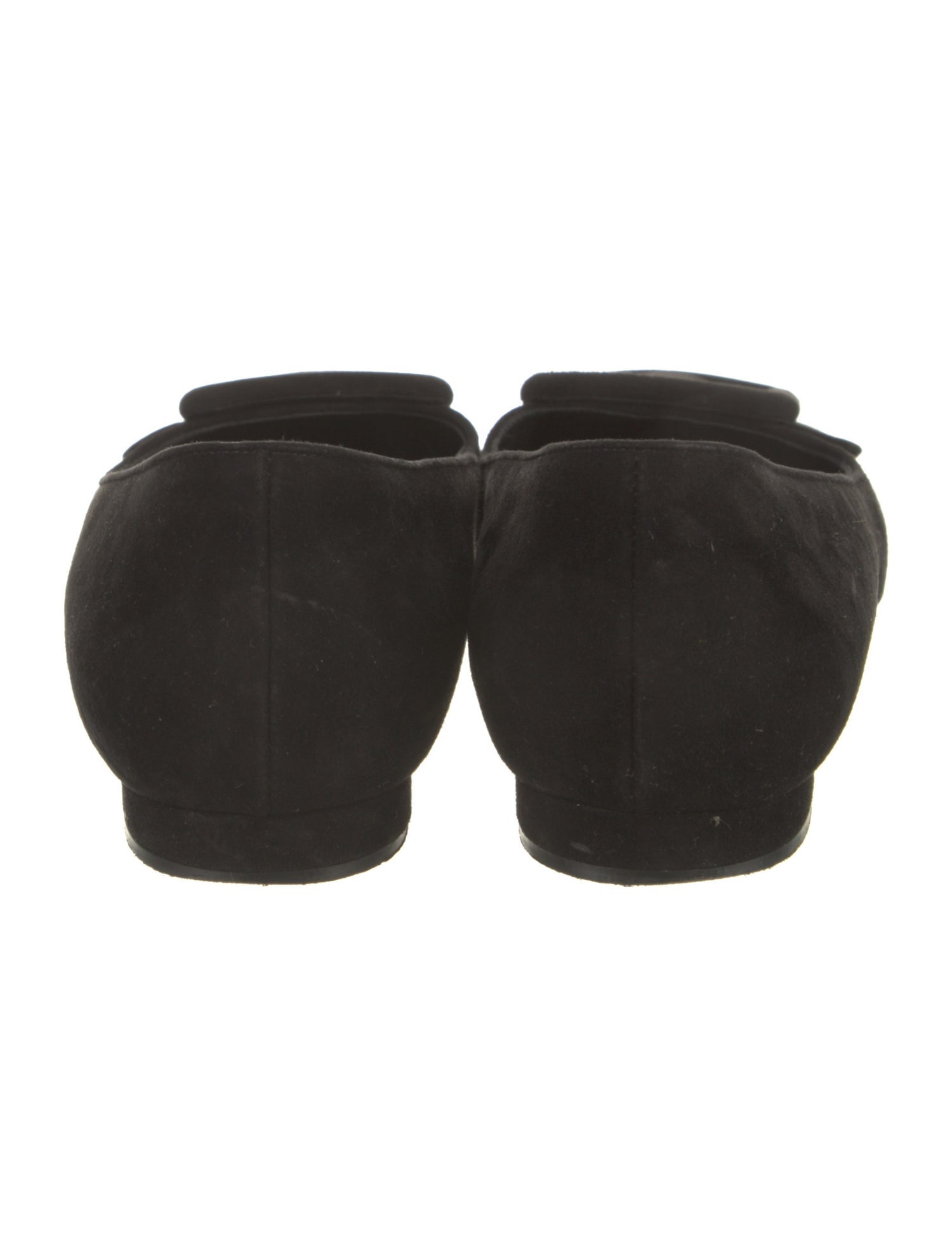 Manolo Blahnik Suede Flats