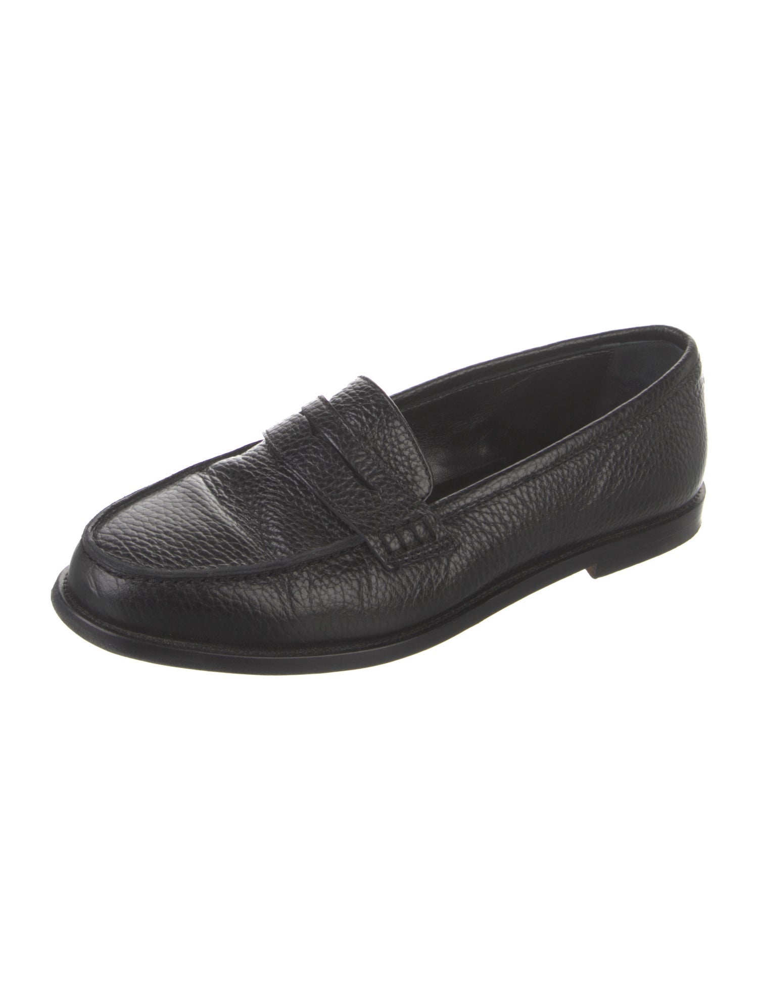 Manolo Blahnik Leather Loafers