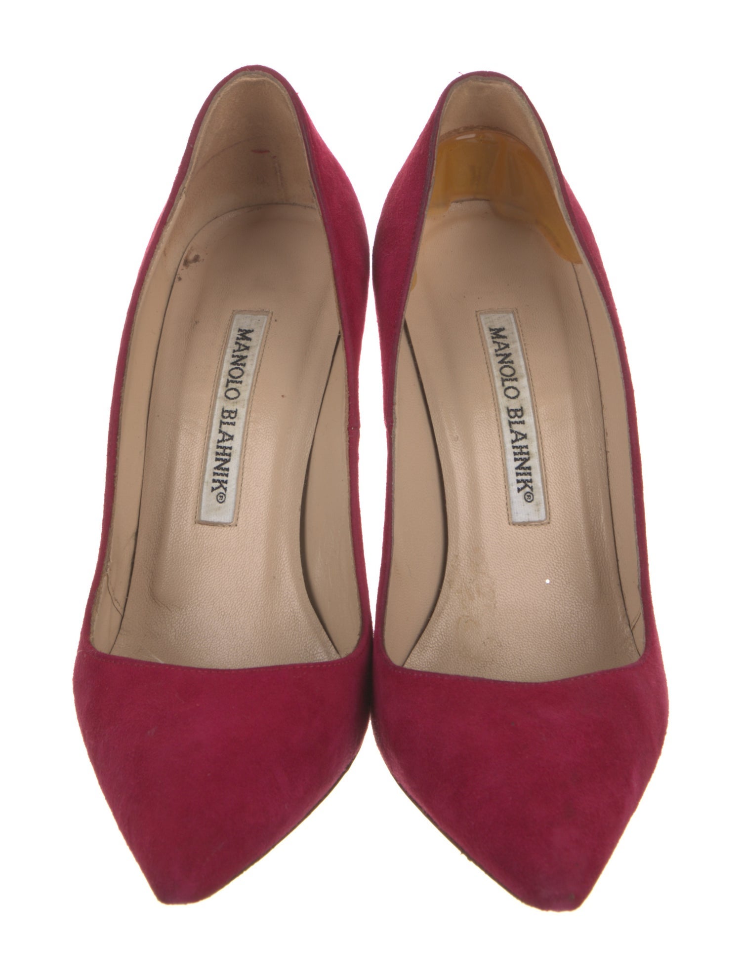 Manolo Blahnik Suede Pumps