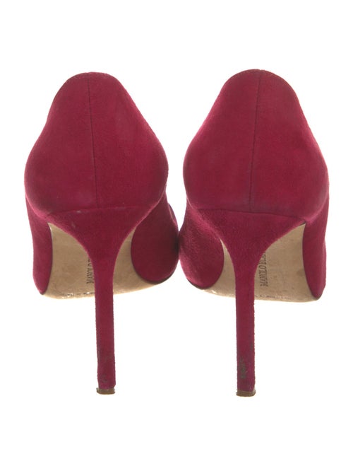 Manolo Blahnik Suede Pumps