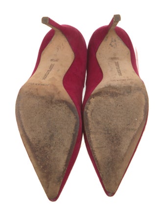 Manolo Blahnik Suede Pumps