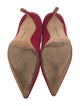Manolo Blahnik Suede Pumps