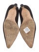 Manolo Blahnik Suede Pumps