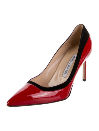 Manolo Blahnik Patent Leather Pumps