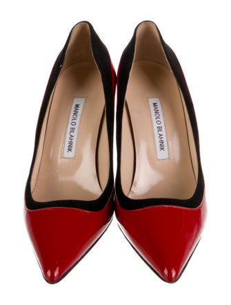 Manolo Blahnik Patent Leather Pumps