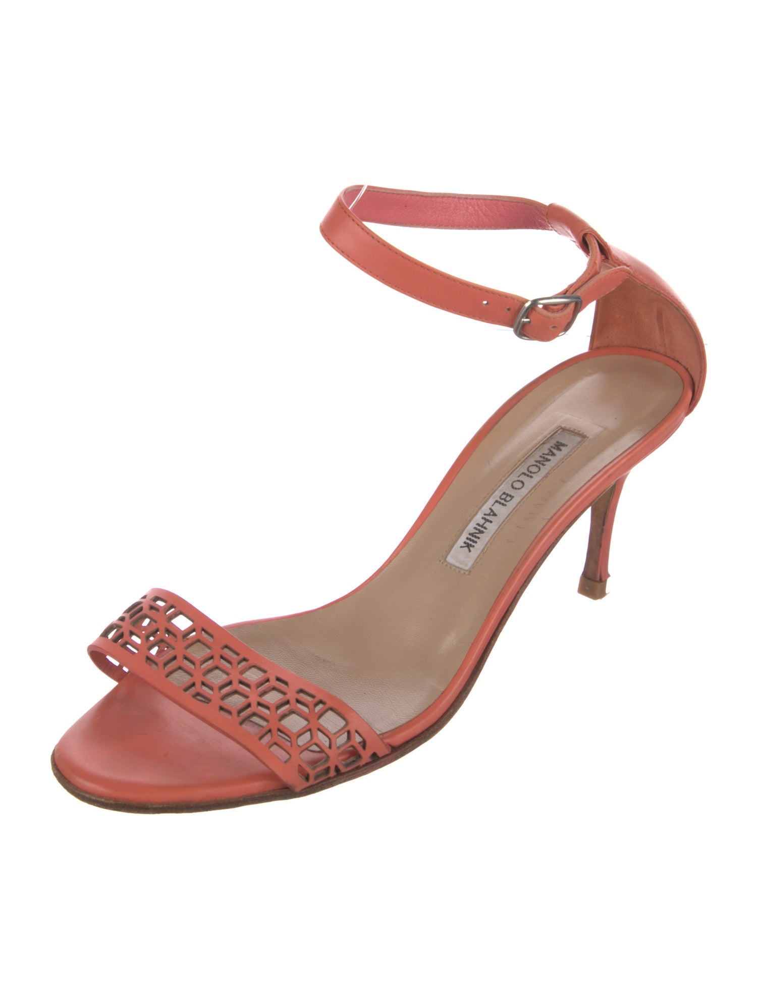 Manolo Blahnik Leather Sandals