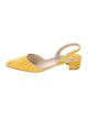Manolo Blahnik Suede Slingback Pumps