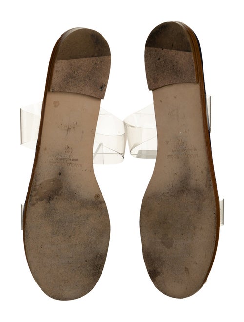 Manolo Blahnik Scolto Denim Slides