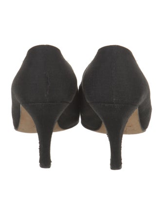 Manolo Blahnik Suede Pumps