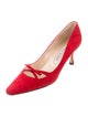 Manolo Blahnik Suede Pumps