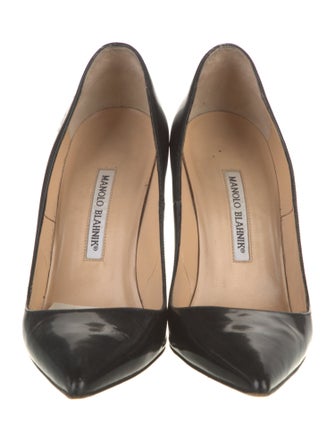 Manolo Blahnik Leather Pumps