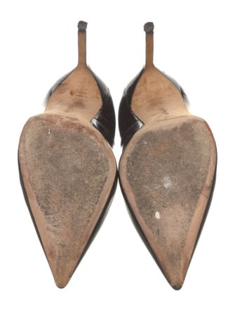 Manolo Blahnik Leather Pumps