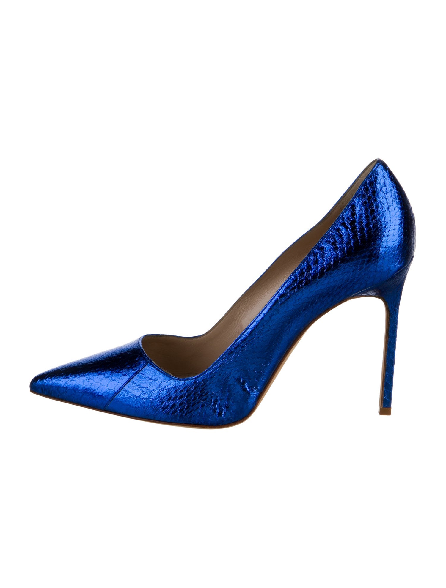 Manolo Blahnik BB Leather Pumps