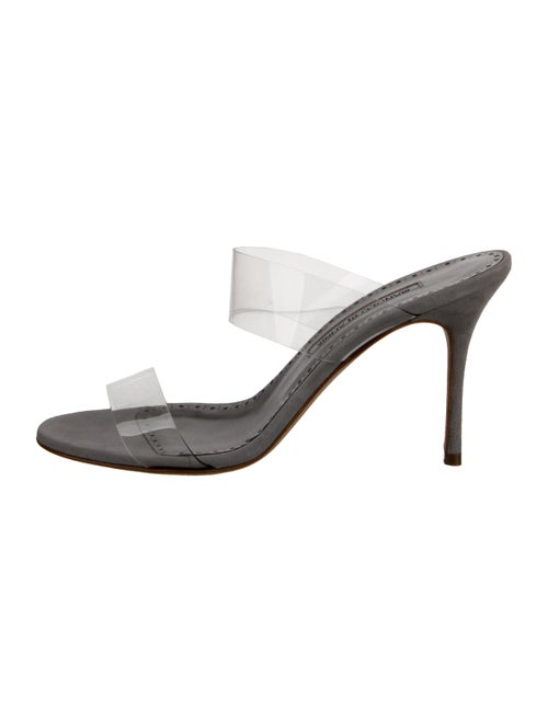 Manolo Blahnik PVC Slides