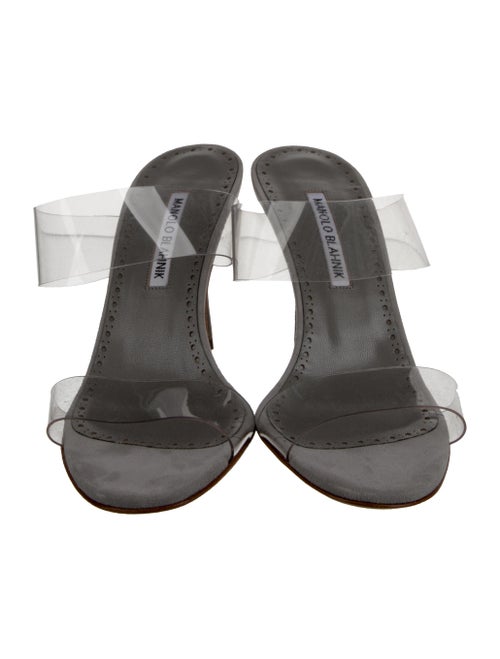 Manolo Blahnik PVC Slides