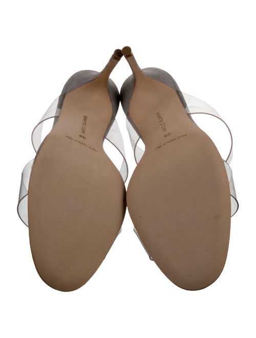 Manolo Blahnik PVC Slides