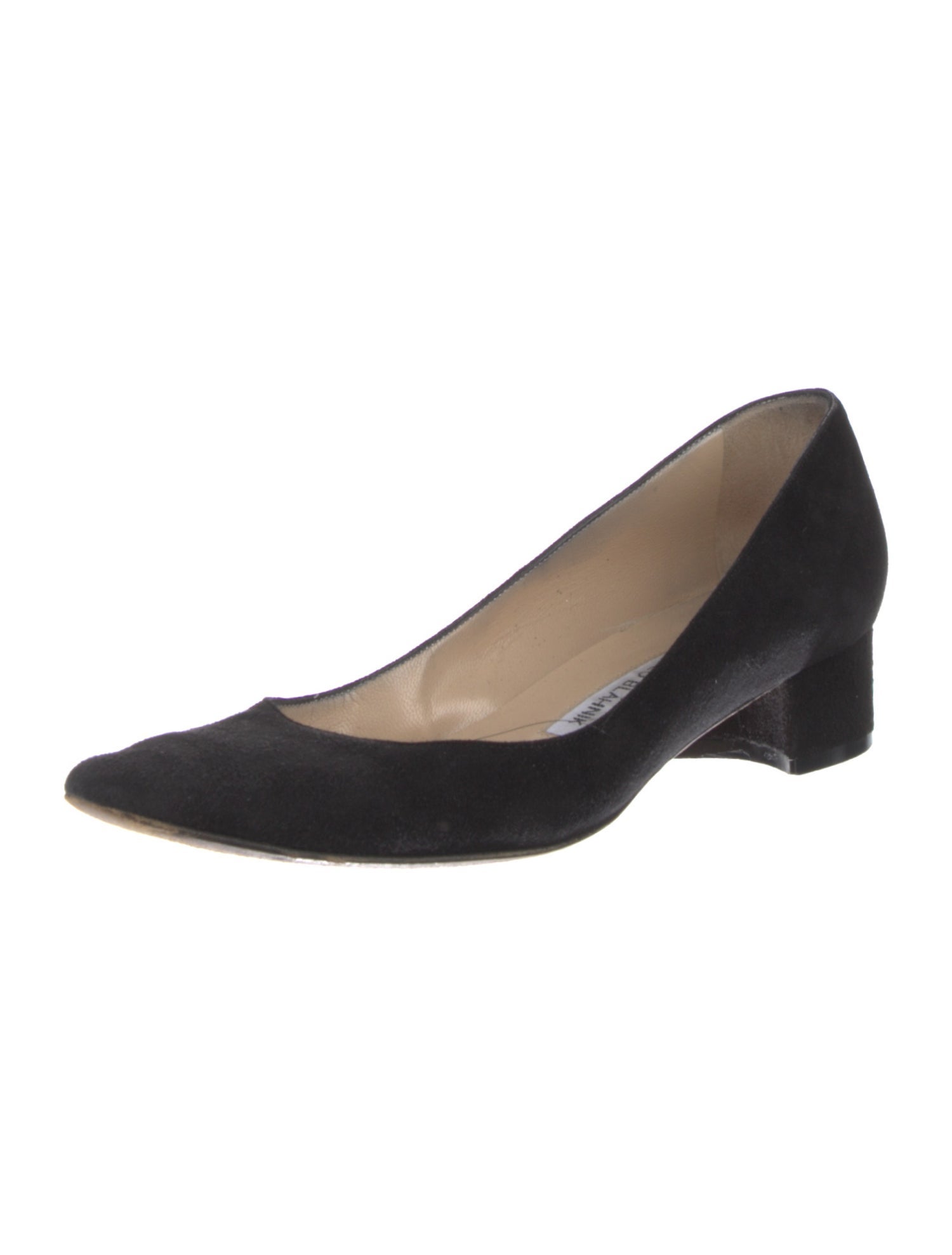 Manolo Blahnik Suede Pumps