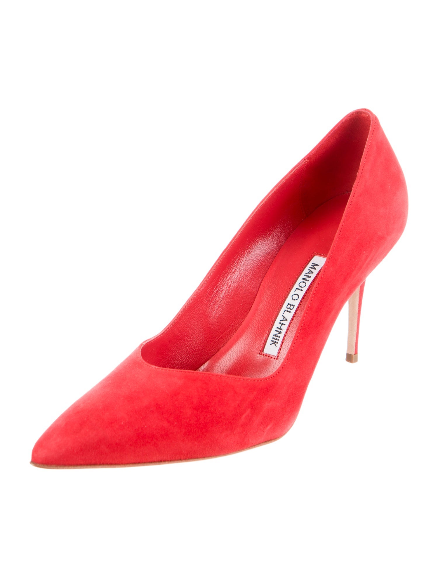 Manolo Blahnik Suede Pumps