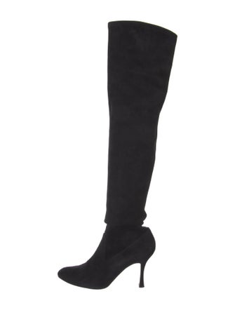 Manolo Blahnik Suede Boots