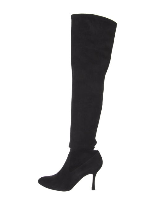 Manolo Blahnik Suede Boots