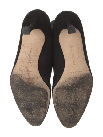 Manolo Blahnik Suede Boots