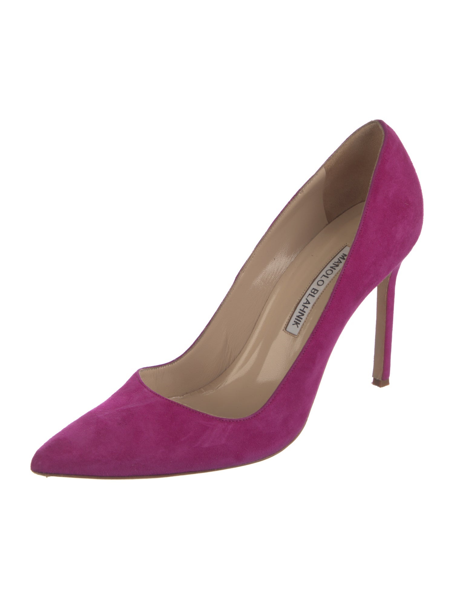 Manolo Blahnik Suede Pumps