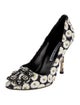 Manolo Blahnik Hangisi Canvas Pumps