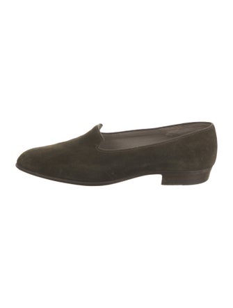 Manolo Blahnik Suede Loafers
