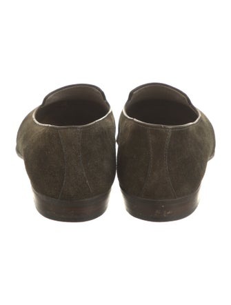 Manolo Blahnik Suede Loafers