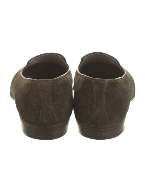 Manolo Blahnik Suede Loafers