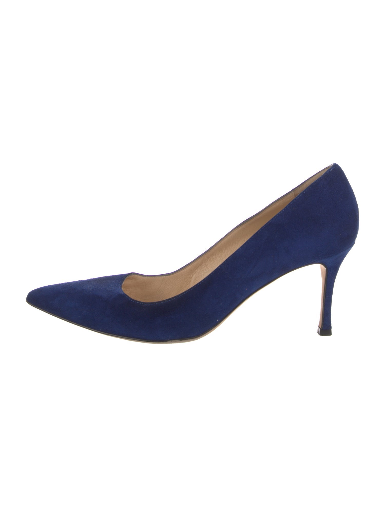 Manolo Blahnik Suede Pumps