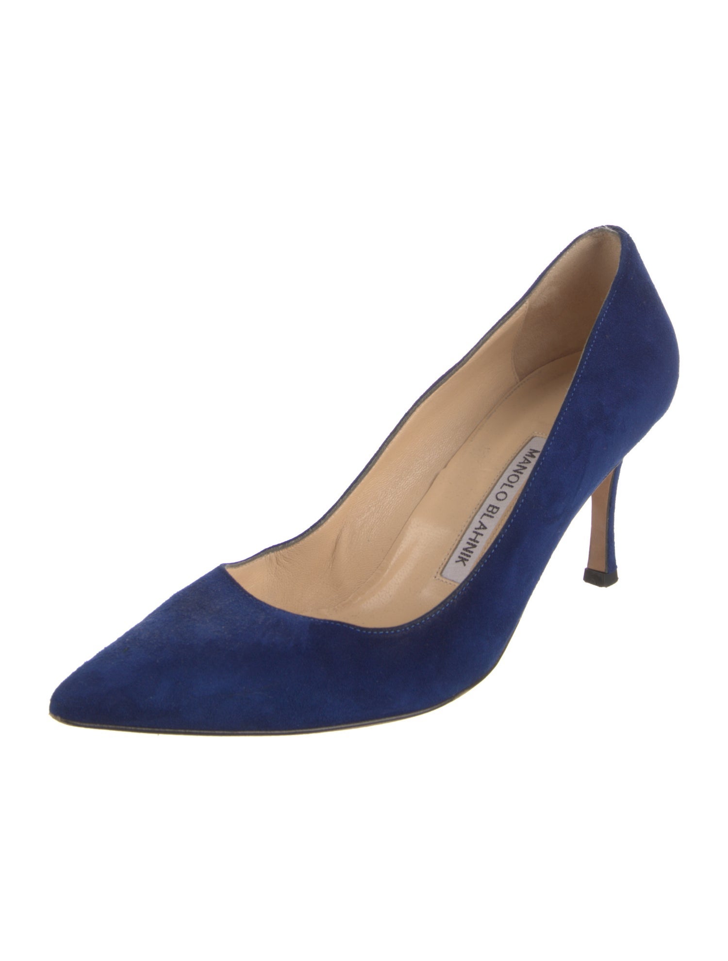 Manolo Blahnik Suede Pumps