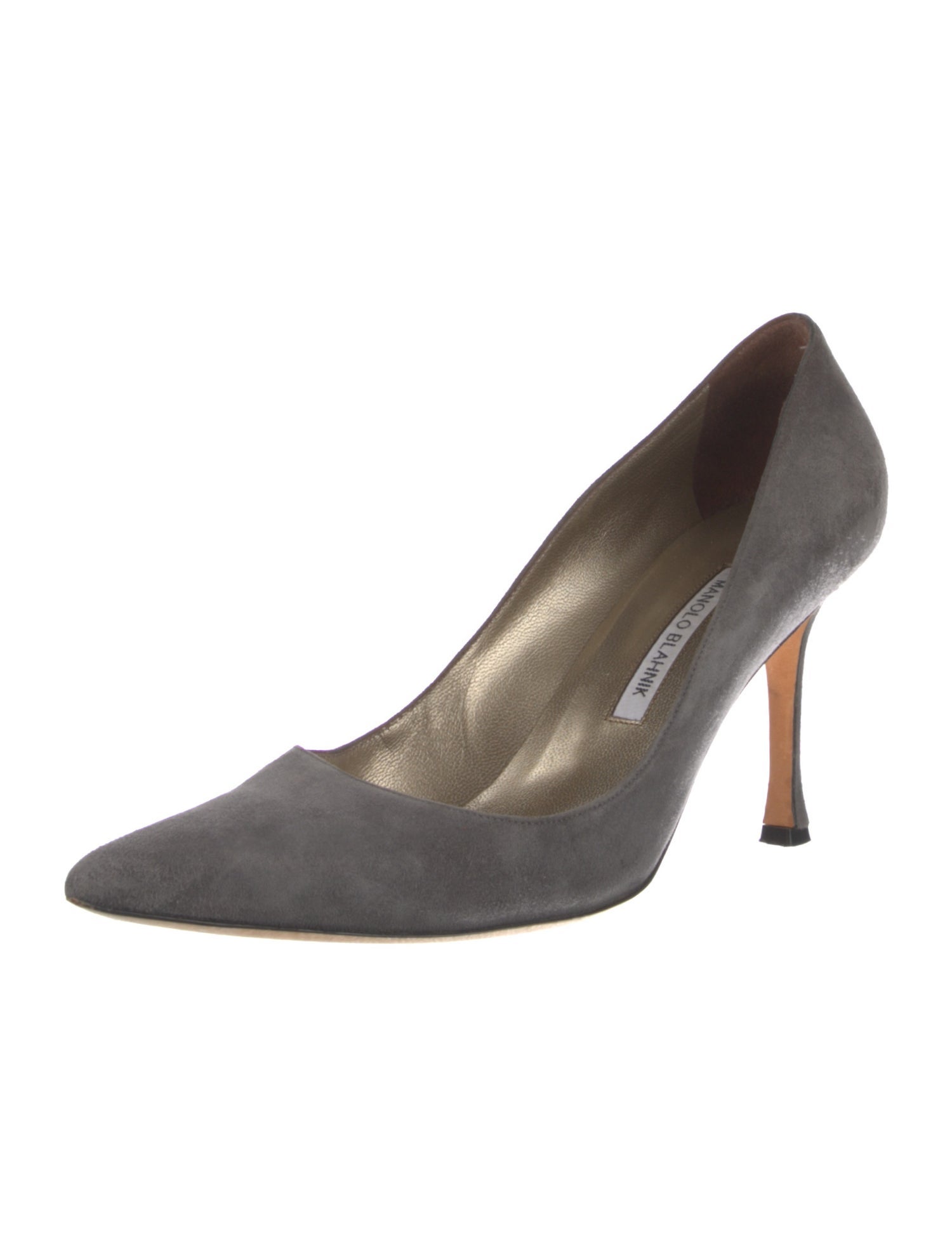 Manolo Blahnik Suede Pumps