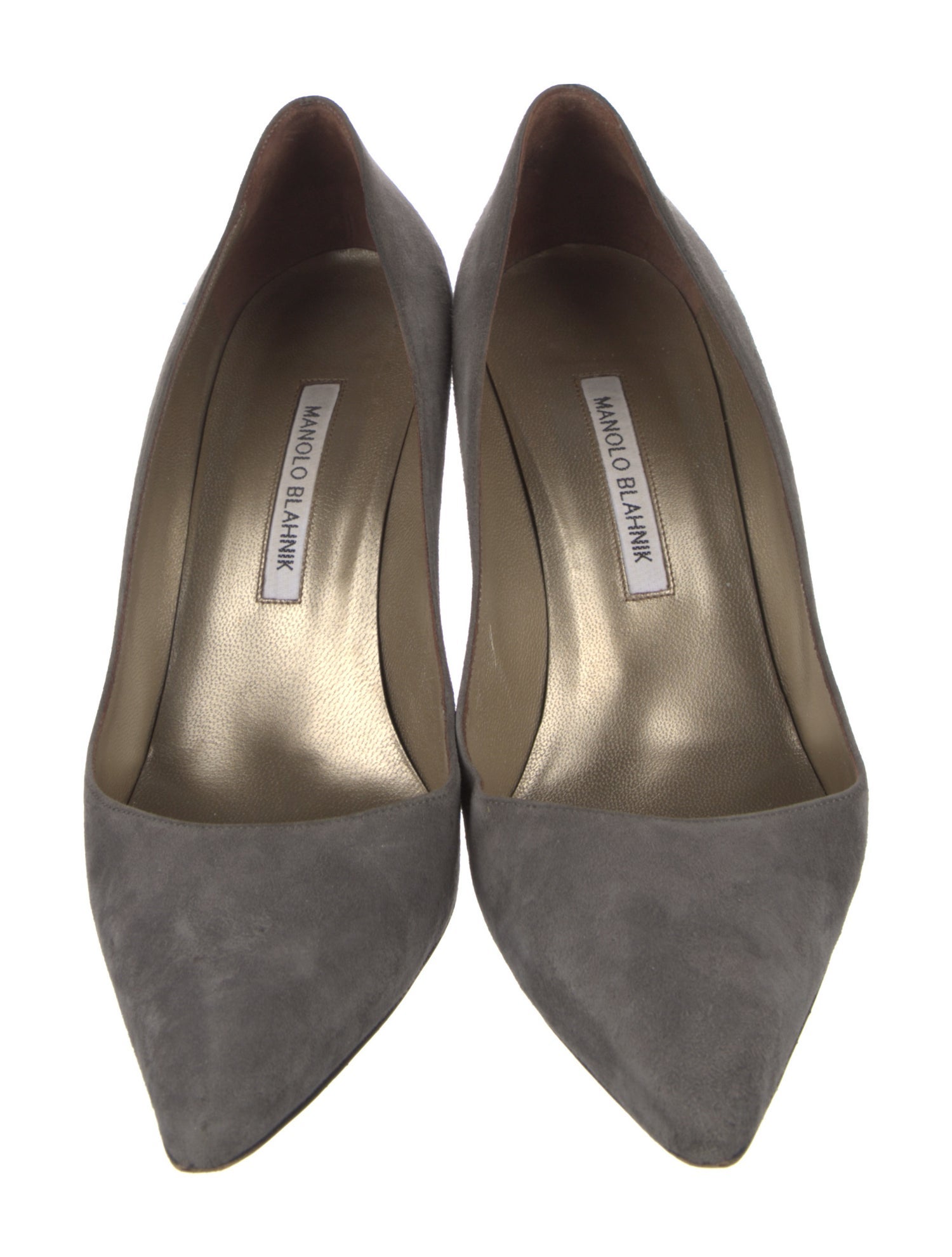Manolo Blahnik Suede Pumps